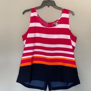 Striped BR tank top